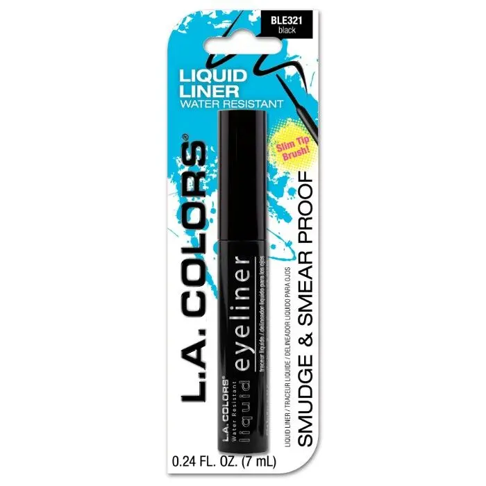 L.A. Colors Liquid Eyeliner - Black 7 ml