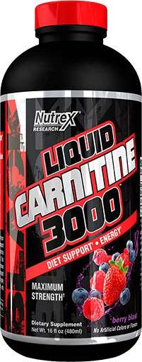 Liquid Carnitine 3000 - Berry Blast - 16 fl oz