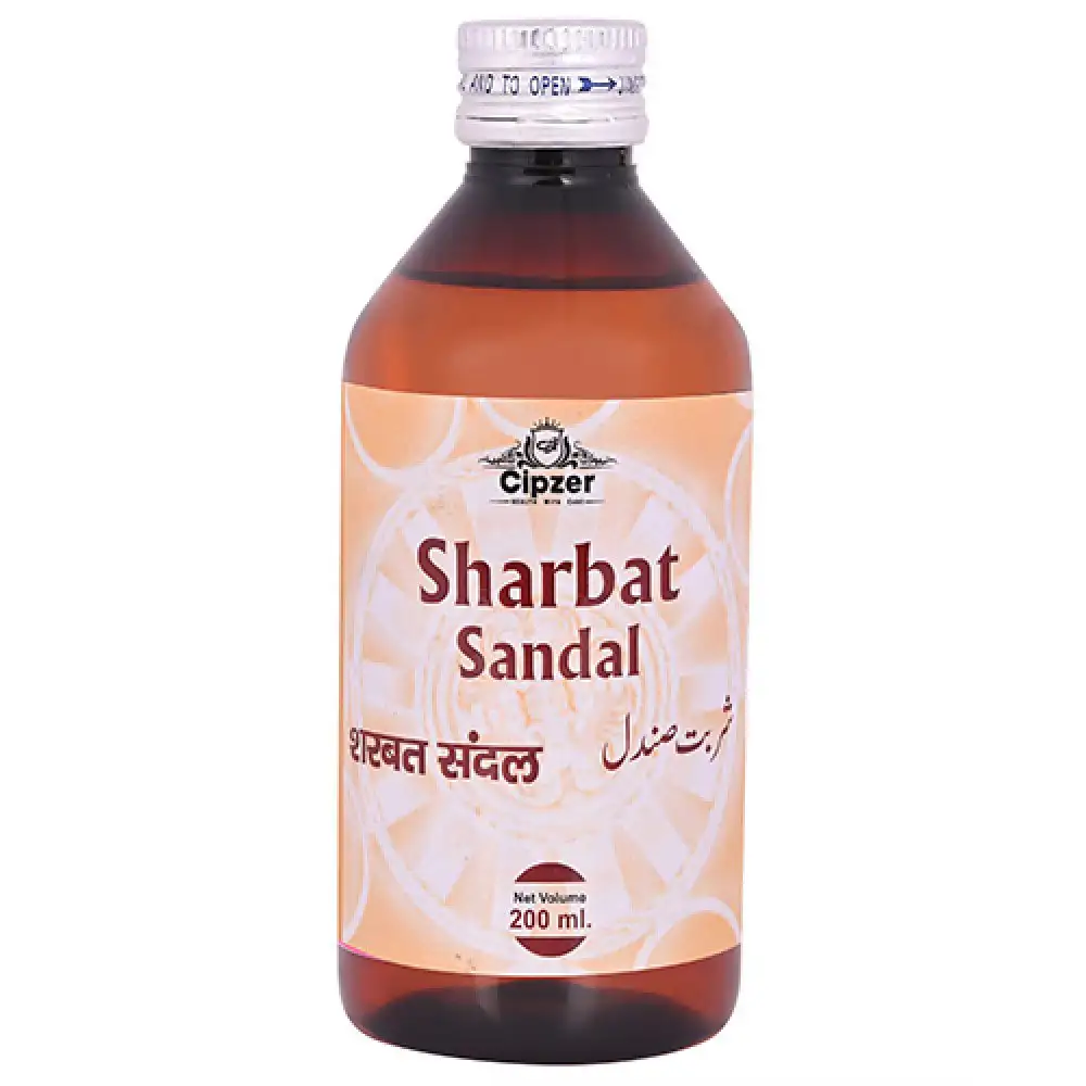 Cipzer Sharbat Sandal,  Unflavoured  200 ml