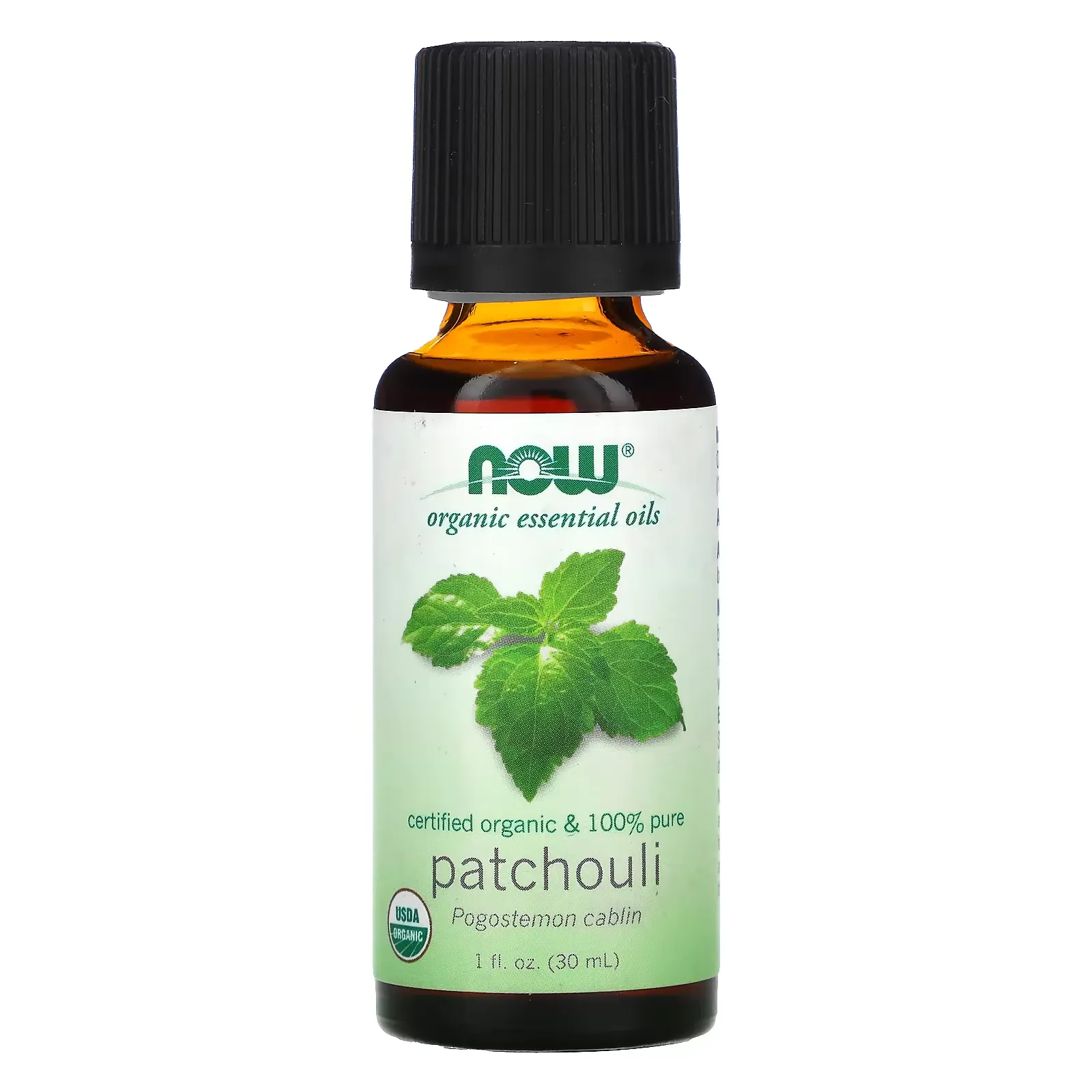 Organic Essential Oils, Patchouli, 1 fl oz (30 ml)