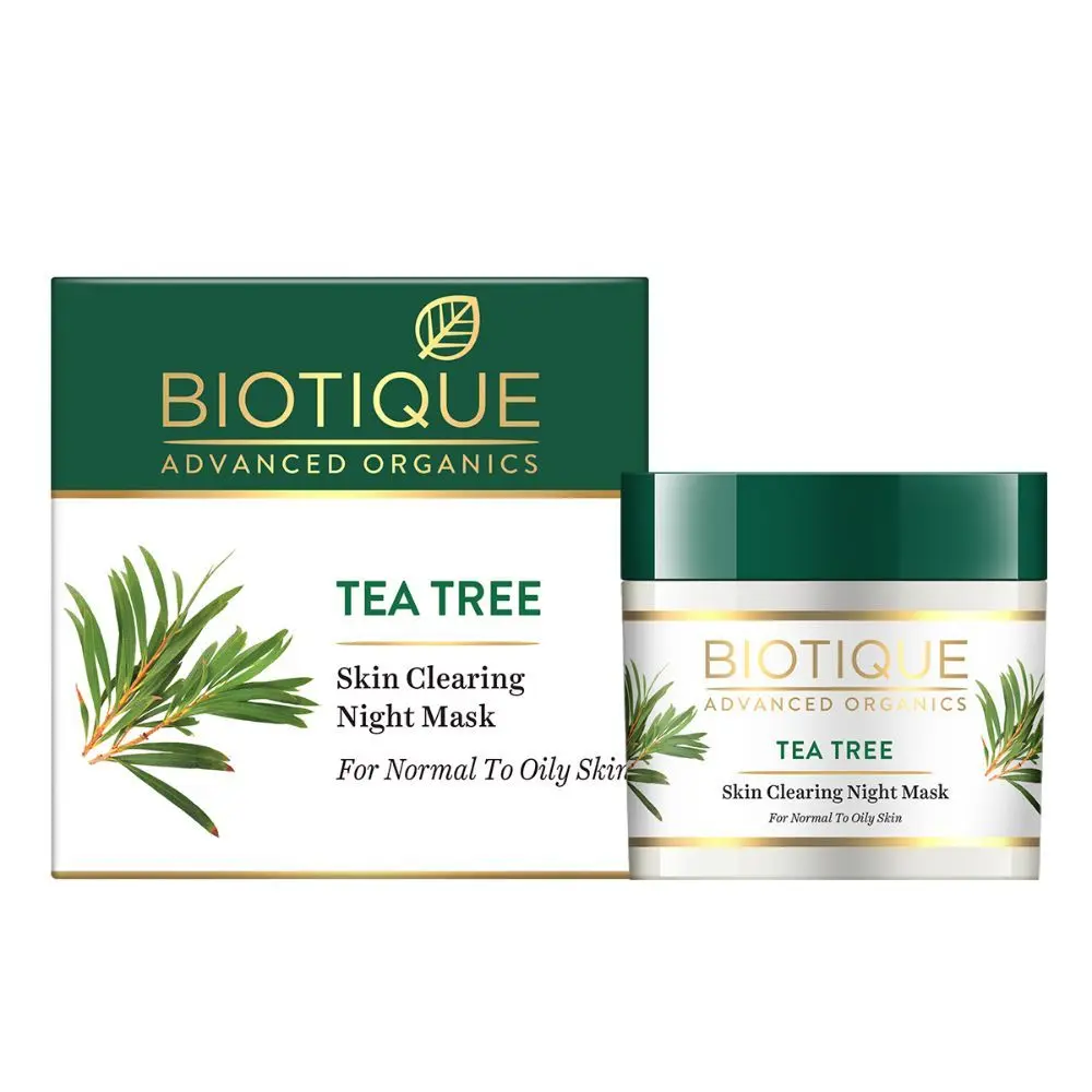 Biotique Advanced Organics Tea Tree Skin Clearing Night Mask (50 g)