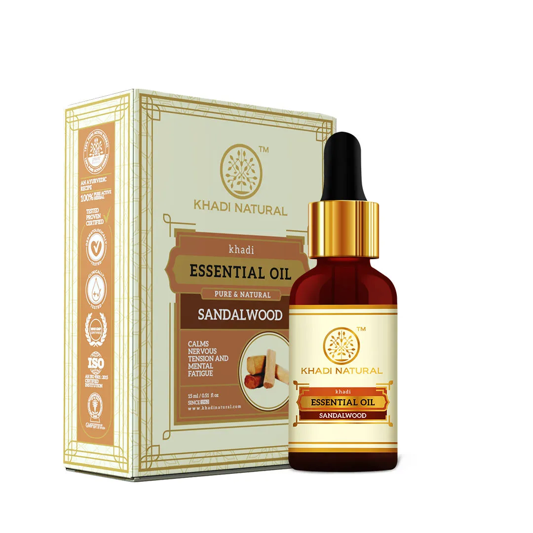 Khadi Natural Sandalwood Essential Oil