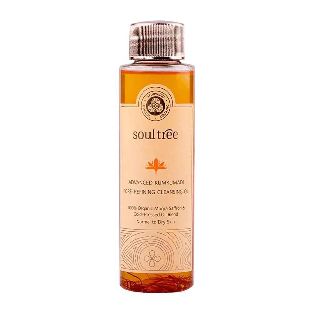 SoulTree Advanced Kumkumadi Pore-Refining Cleansing Oil