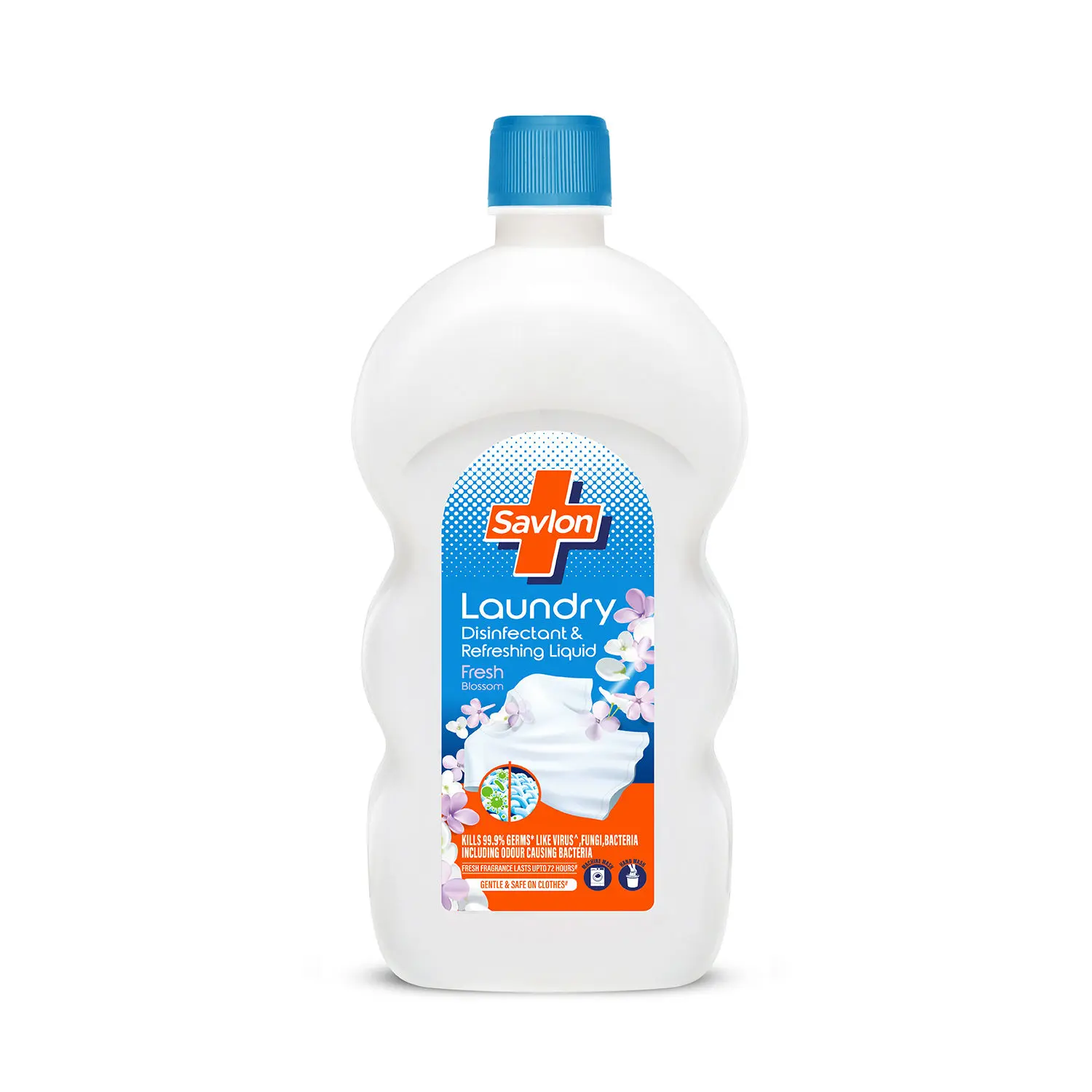 Savlon Laundry Disinfectant & Refreshing Liquid 1000ml| After Detergent Wash|Kills germs on clothes|Fresh fragrance lasts upto 72 hrs|Safe on clothes, Natural