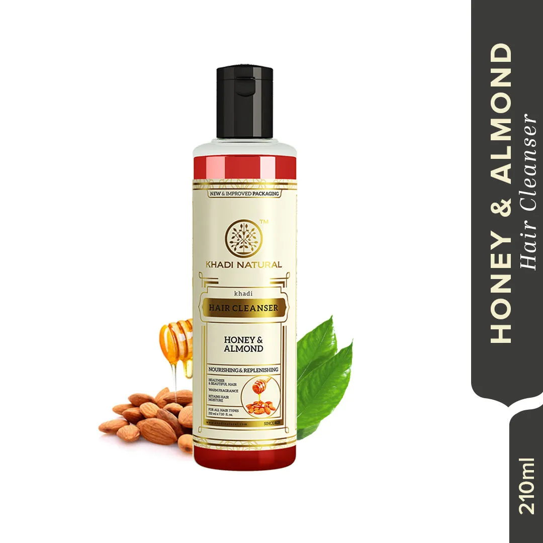 Khadi Natural Honey & Almond Hair Cleanser