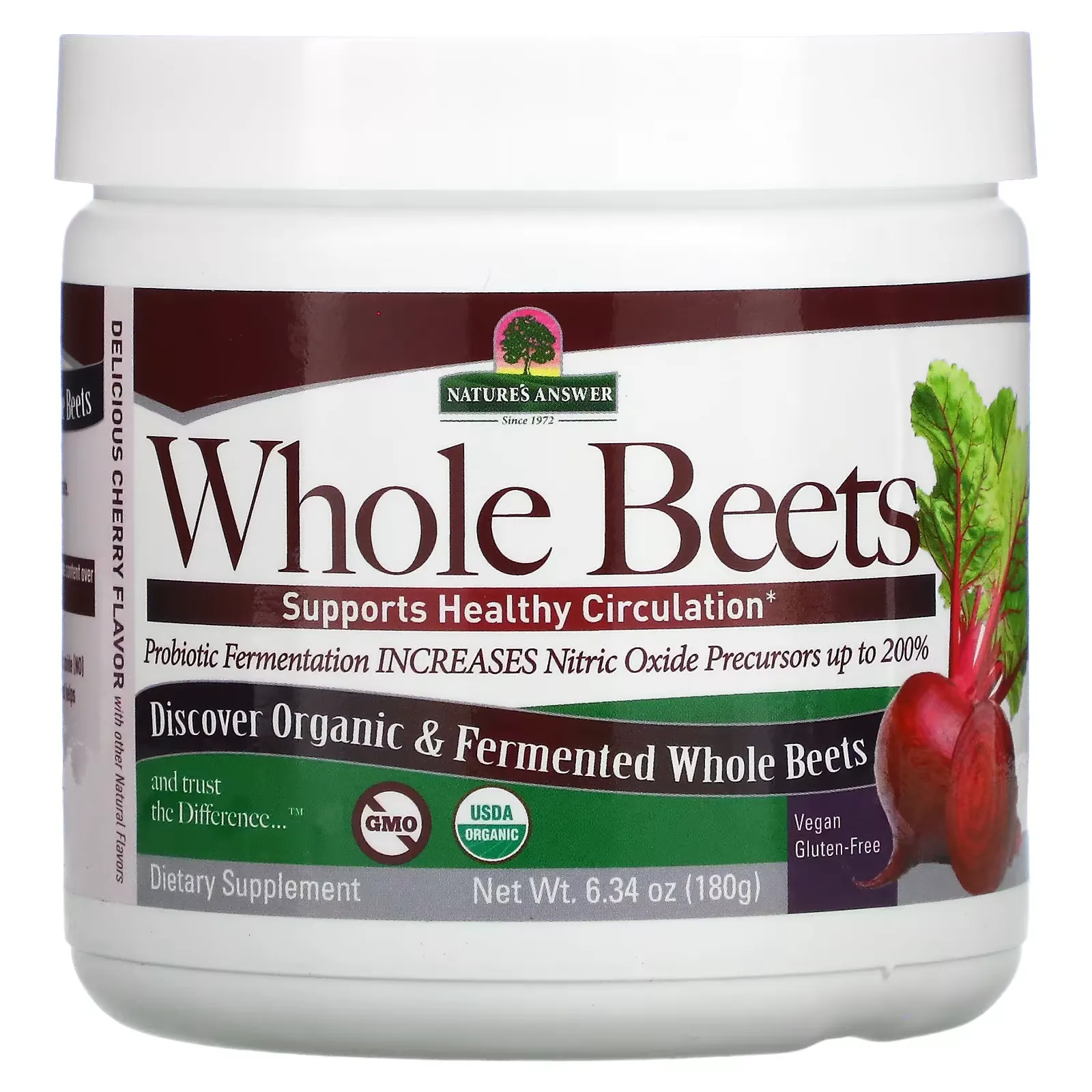 Whole Beets, 6.34 oz (180 g)