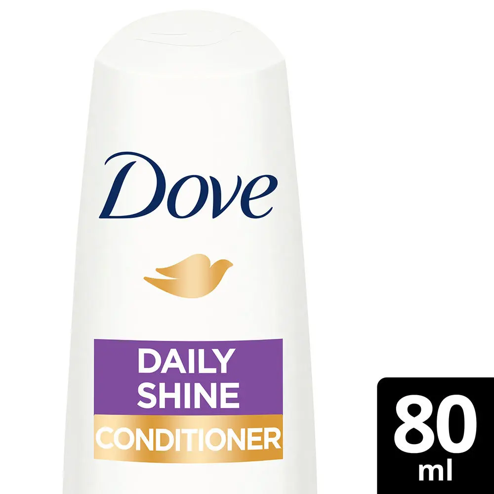 Dove Daily Shine Hair Conditioner for dull frizzy hair, 80 ml