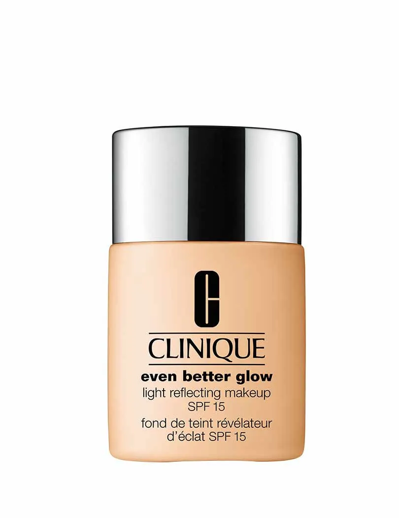 Clinique Even Better Glow Liquid Foundation Makeup SPF 15 - WN 04 Bone