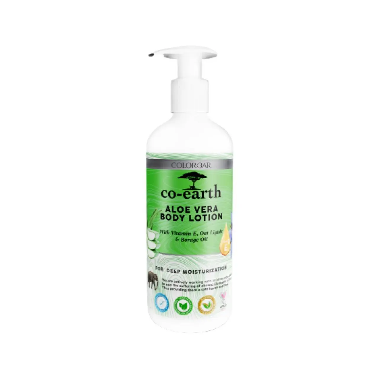 Colorbar Co-earth Aloe Vera Body Lotion-(300ml)