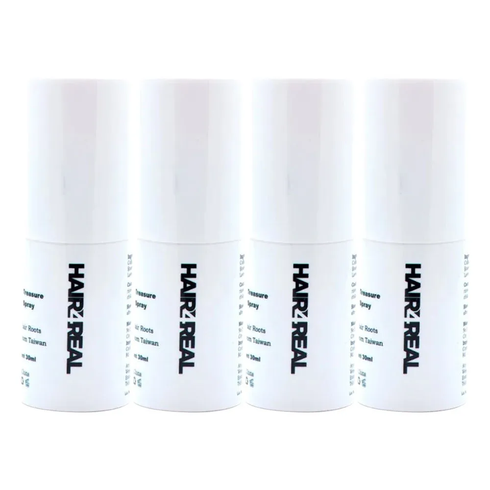 HAIR4REAL Hair Locking Spray Transparent - Pack Of 4