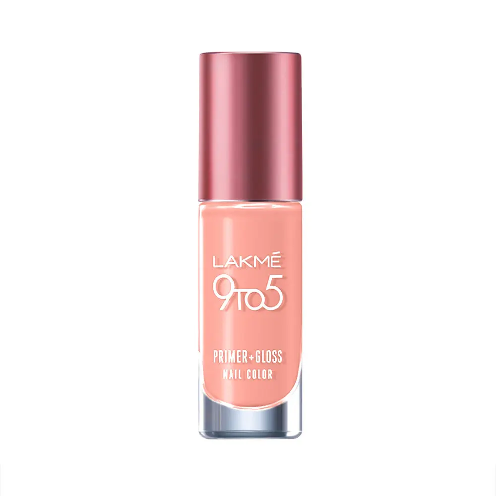 Lakme 9to5 P+G Nail Candy Peach