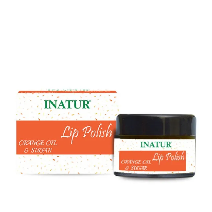 Inatur Orange Oil & Sugar Lip Polish