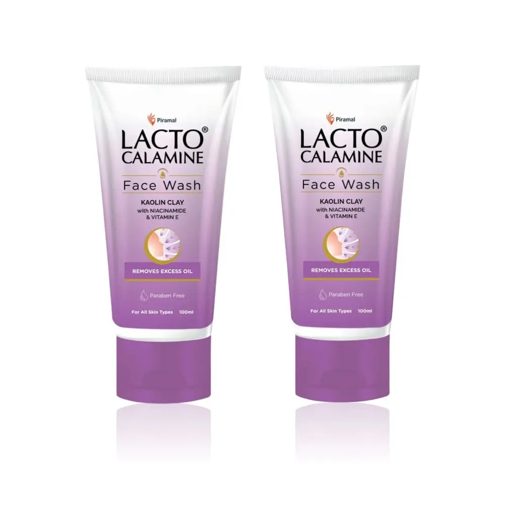 Lacto Calamine Lacto Calamine Face Wash (100 ml) Pack of 2