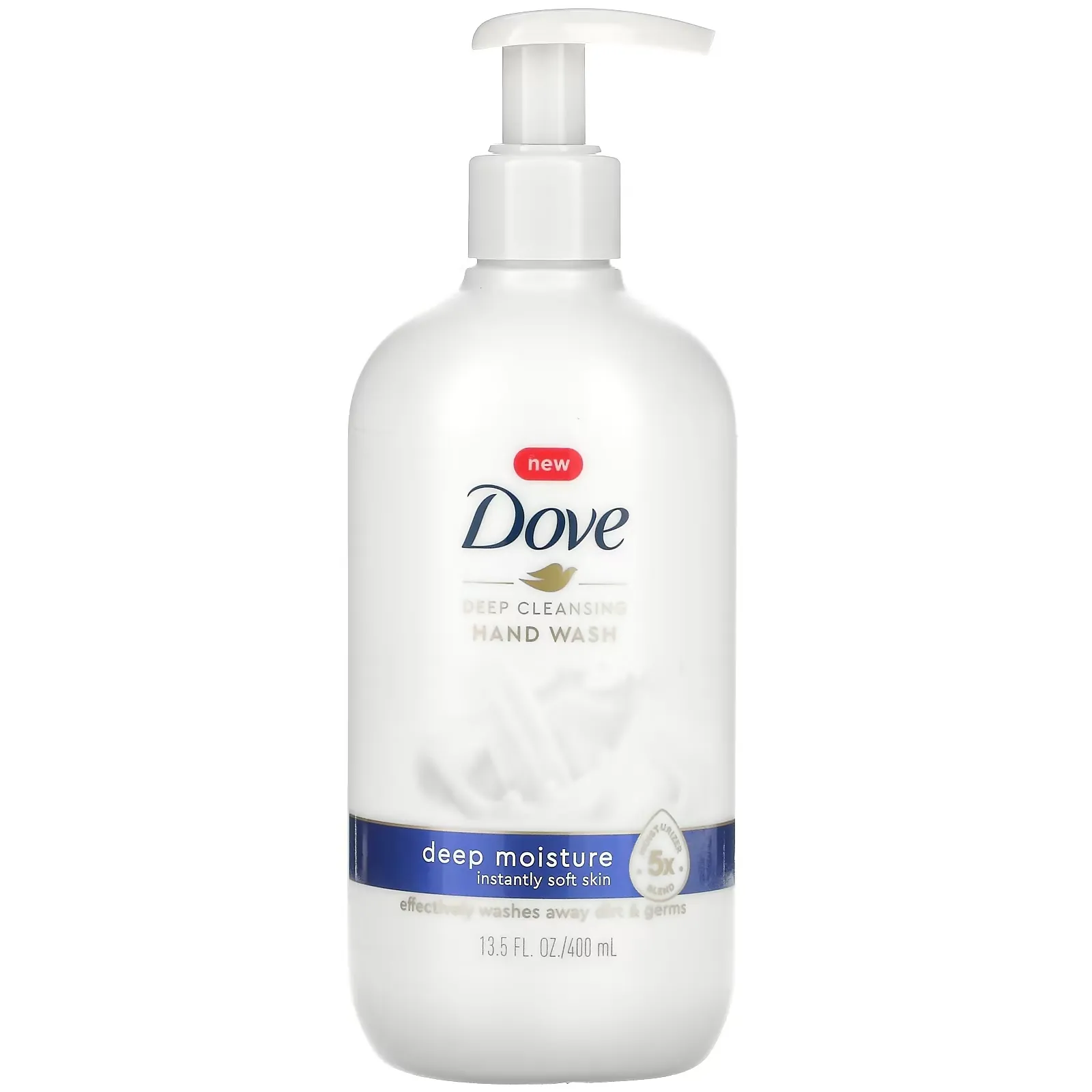 Deep Cleansing Hand Wash, Deep Moisture,  13.5 fl oz (400 ml)