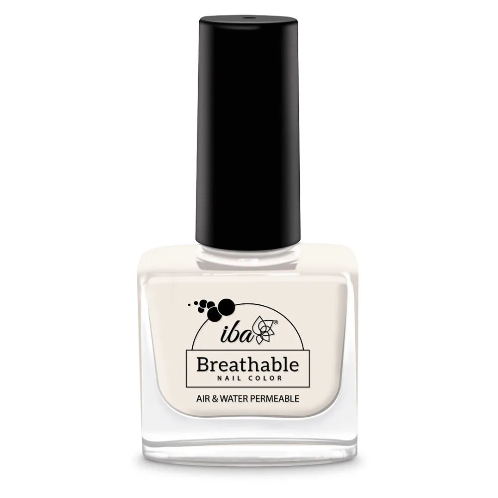 IBA Argan Oil Enriched Breathable Nail Color (B25 Pure White)