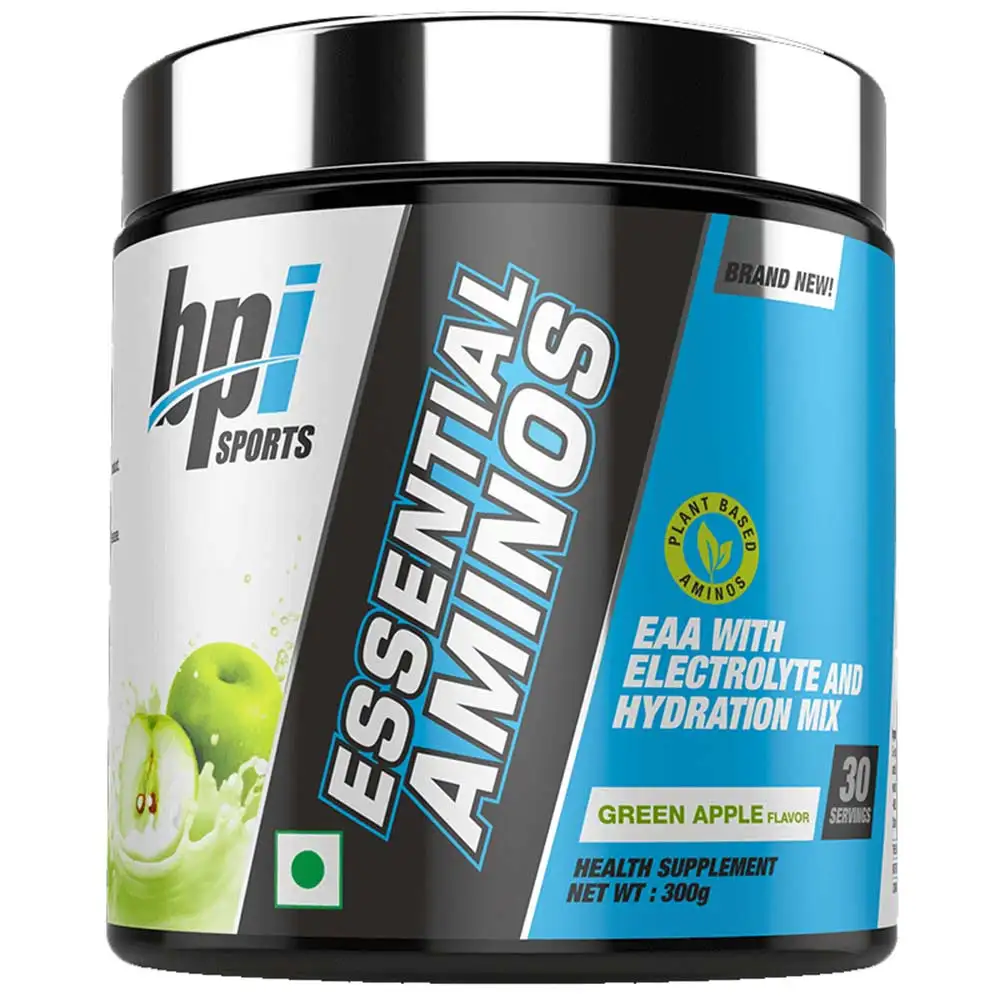 BPI Sports Clinical Essential Aminos,  0.66 lb  30 Servings  Green Apple