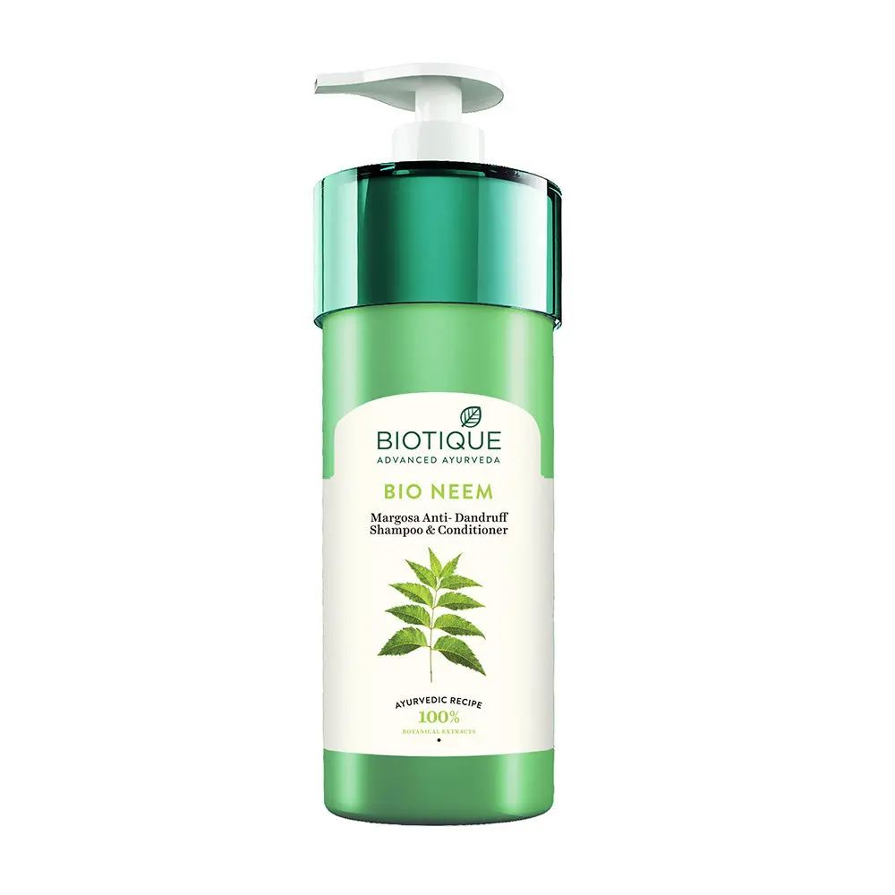 Biotique Bio Neem Margosa Anti-Dandruff Shampoo & Conditioner (800ml)