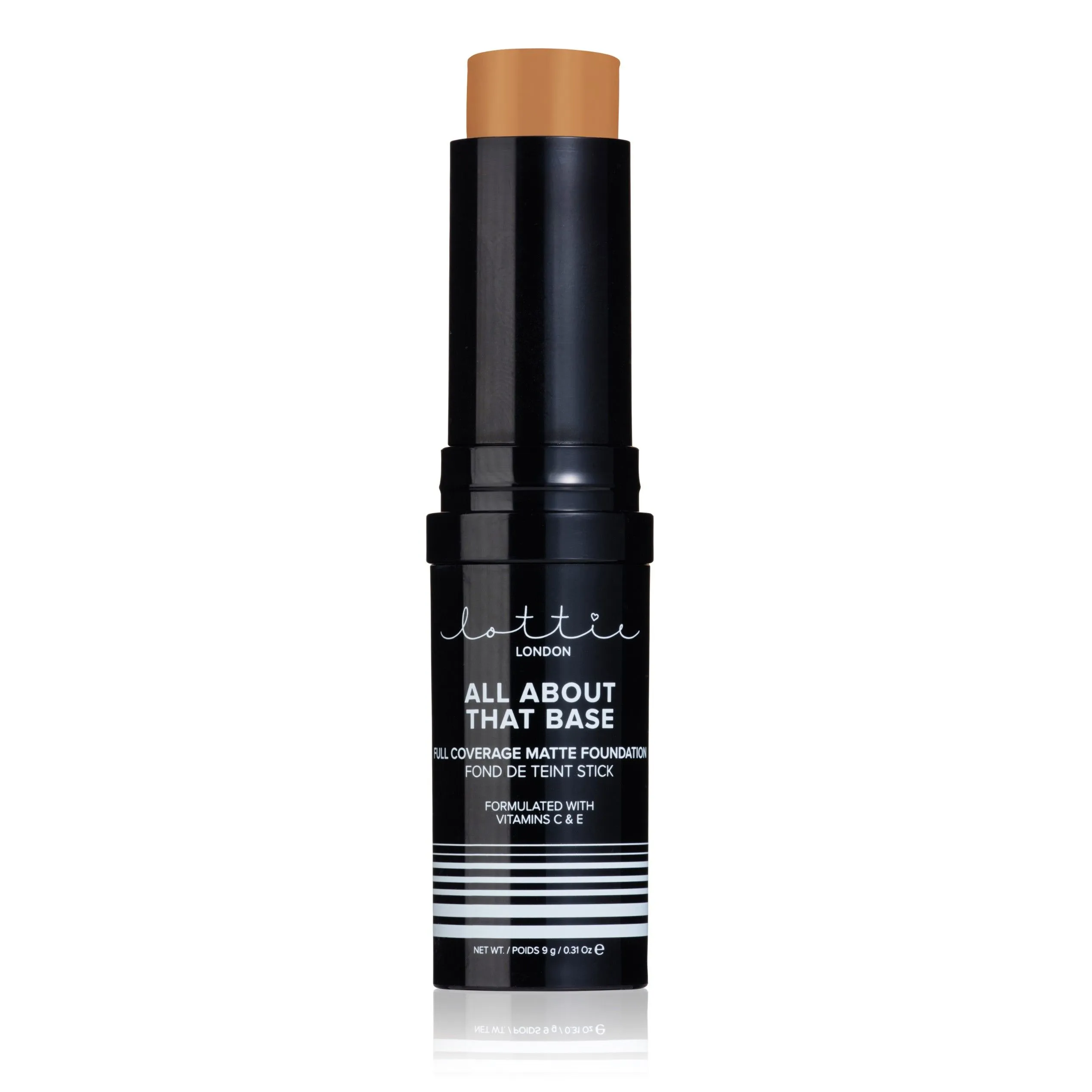 Lottie London All About That Base Full Coverage Matte Foundation Stick - Golden