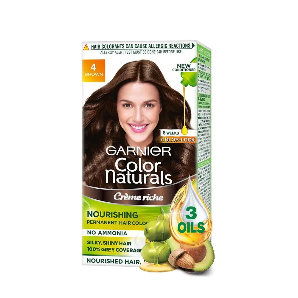 Garnier Color Naturals Cream Brown 4 (35ml + 30 g)