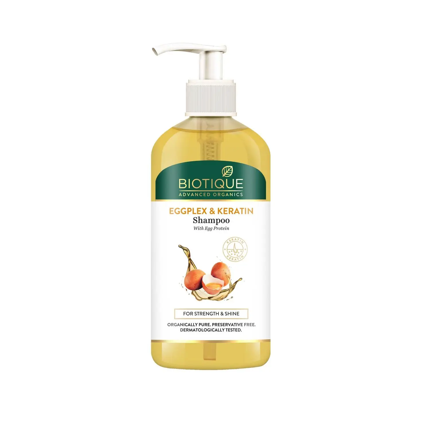 BIOTIQUE EGGPLEX & KERATIN Shampoo (300 ml)