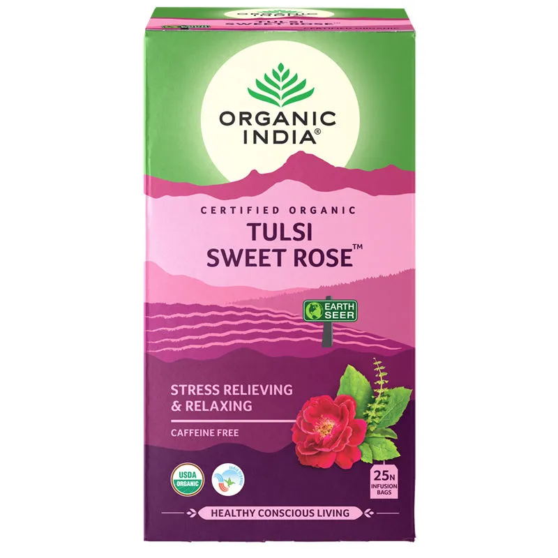 Organic India Tulsi Sweet Rose