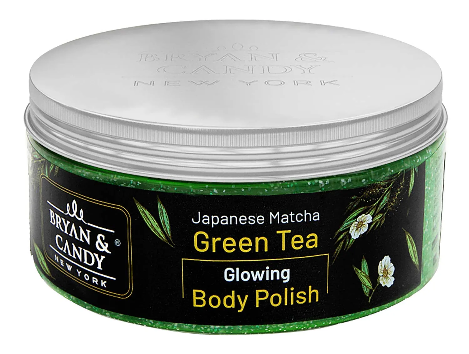 BRYAN & CANDY Green Teaglowing body Polish