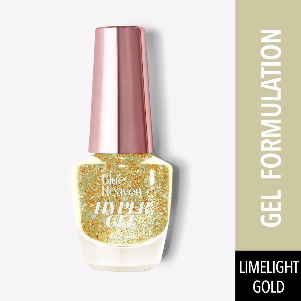 Blue Heaven Hypergel Nail Paint - Limelight Gold