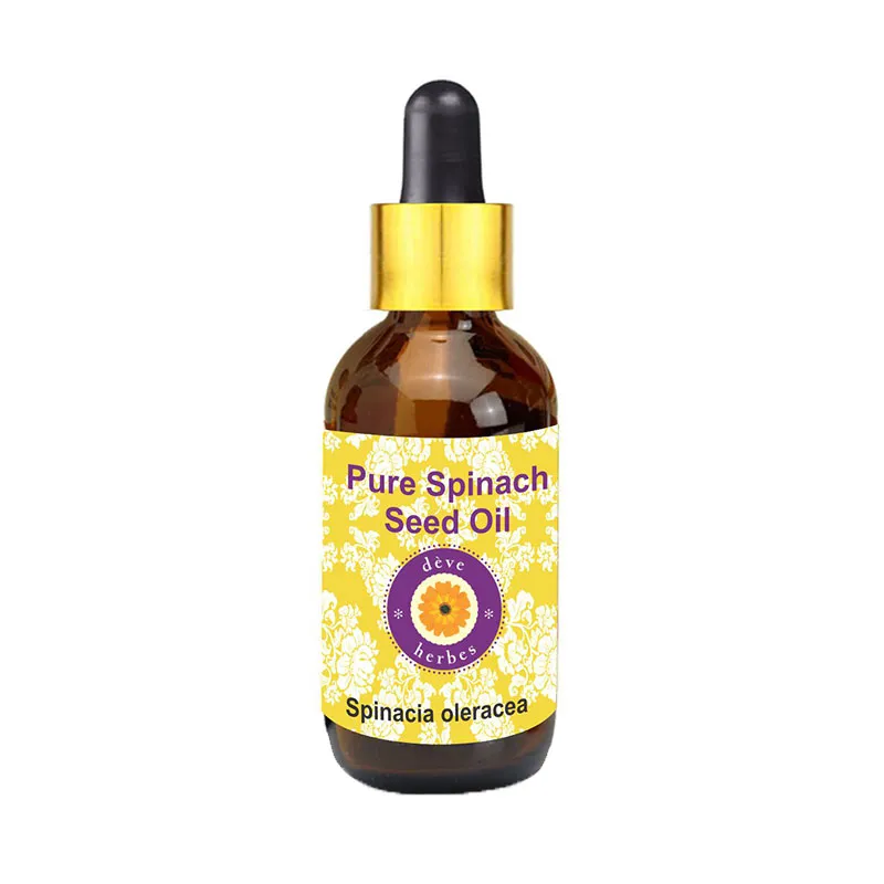 Deve Herbes Pure Spinach Seed Oil Spinacia Oleracea 100% Natural Therapeutic Grade