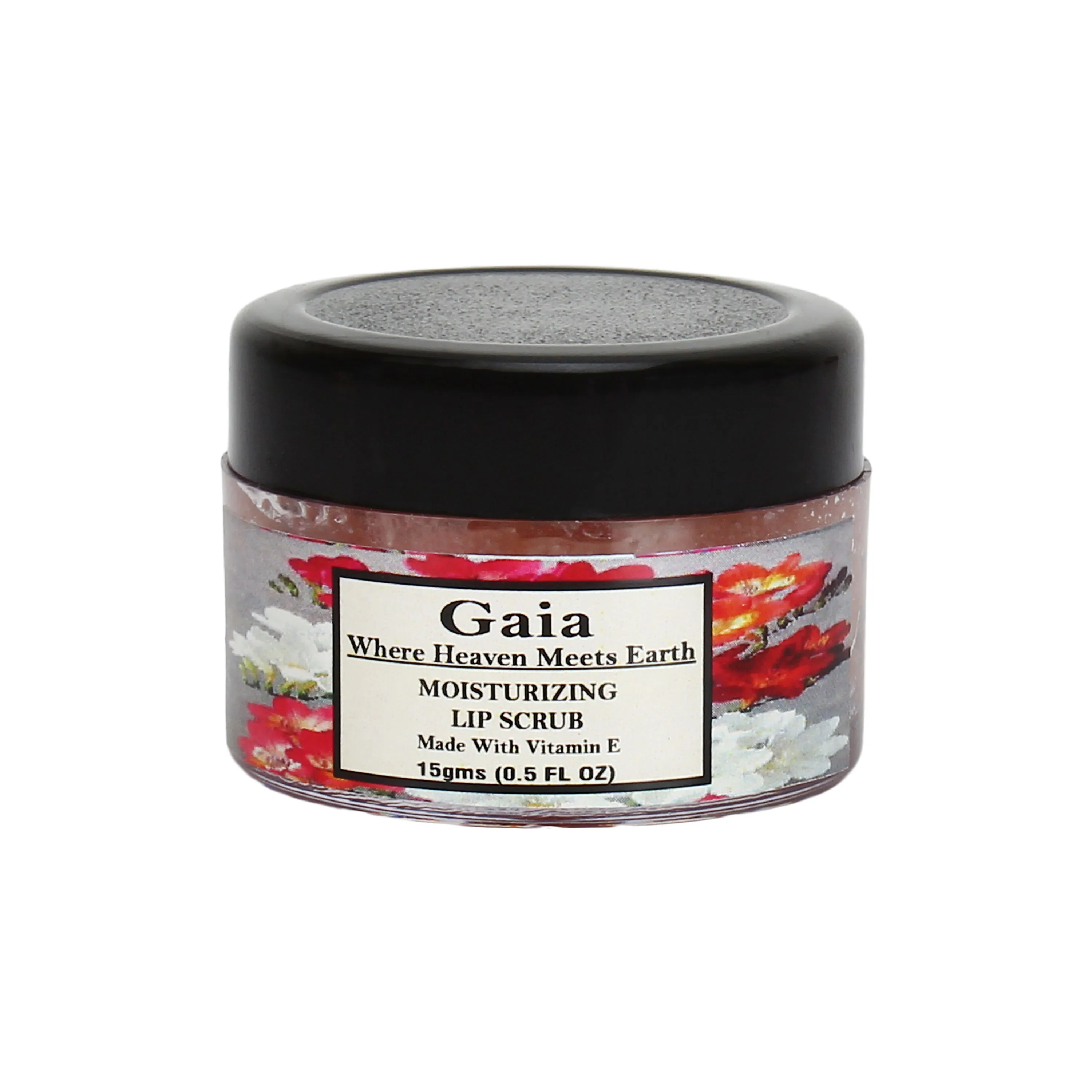 Gaia Aromatherapy Moisturizing Lip Scrub Made With Vitamin E