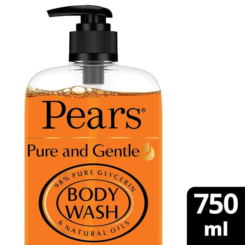 Pears Pure & Gentle Body Wash, 750 ml