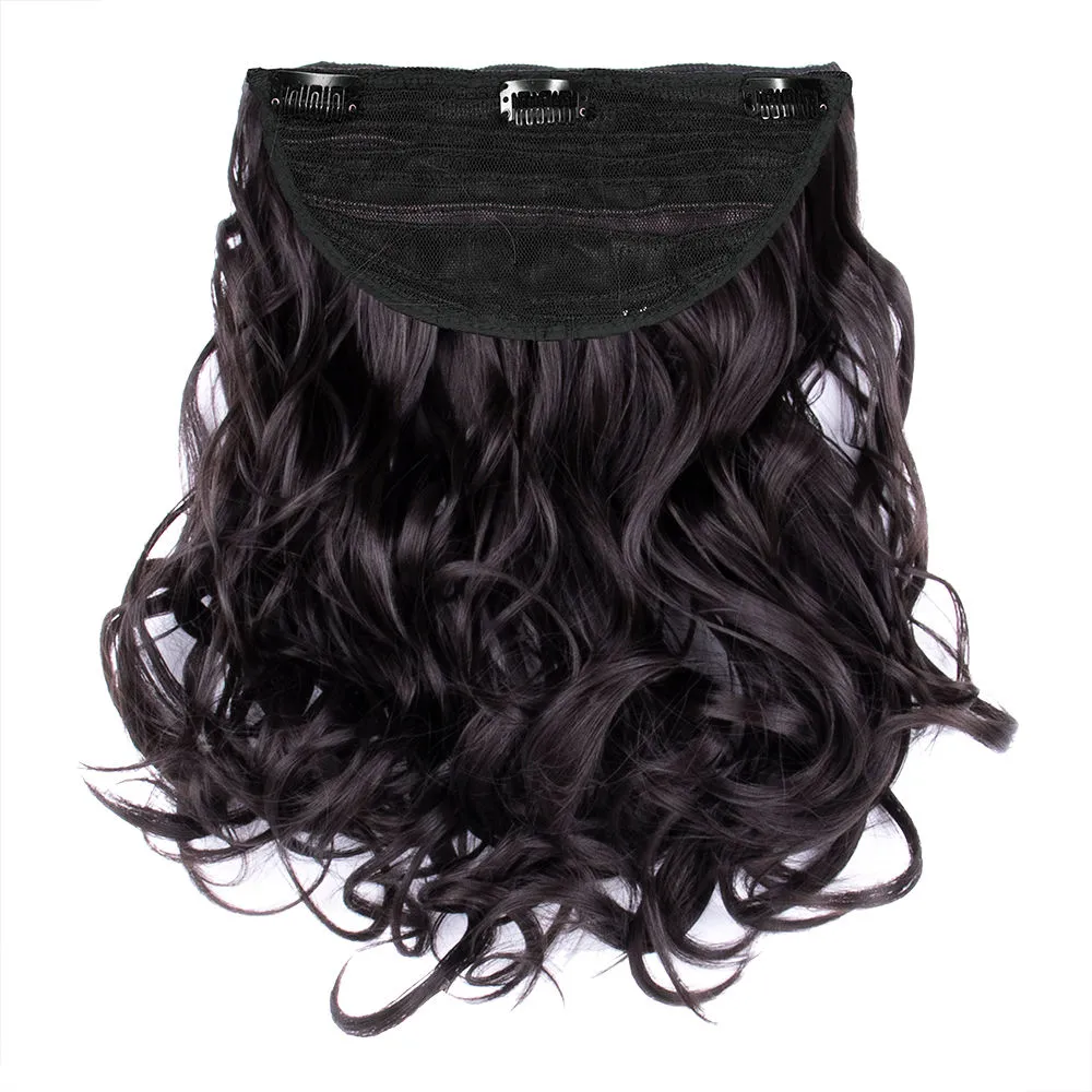 Streak Street Clip-In 18 Full-Wavy Dark Brown Hair Extensions