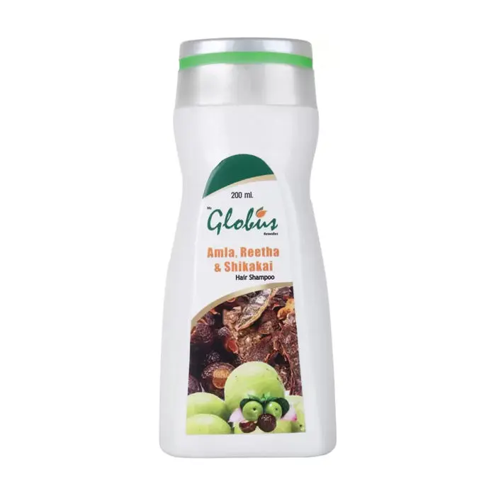 Globus Amla Reetha & Shikakai Hair Shampoo   (200 ml)