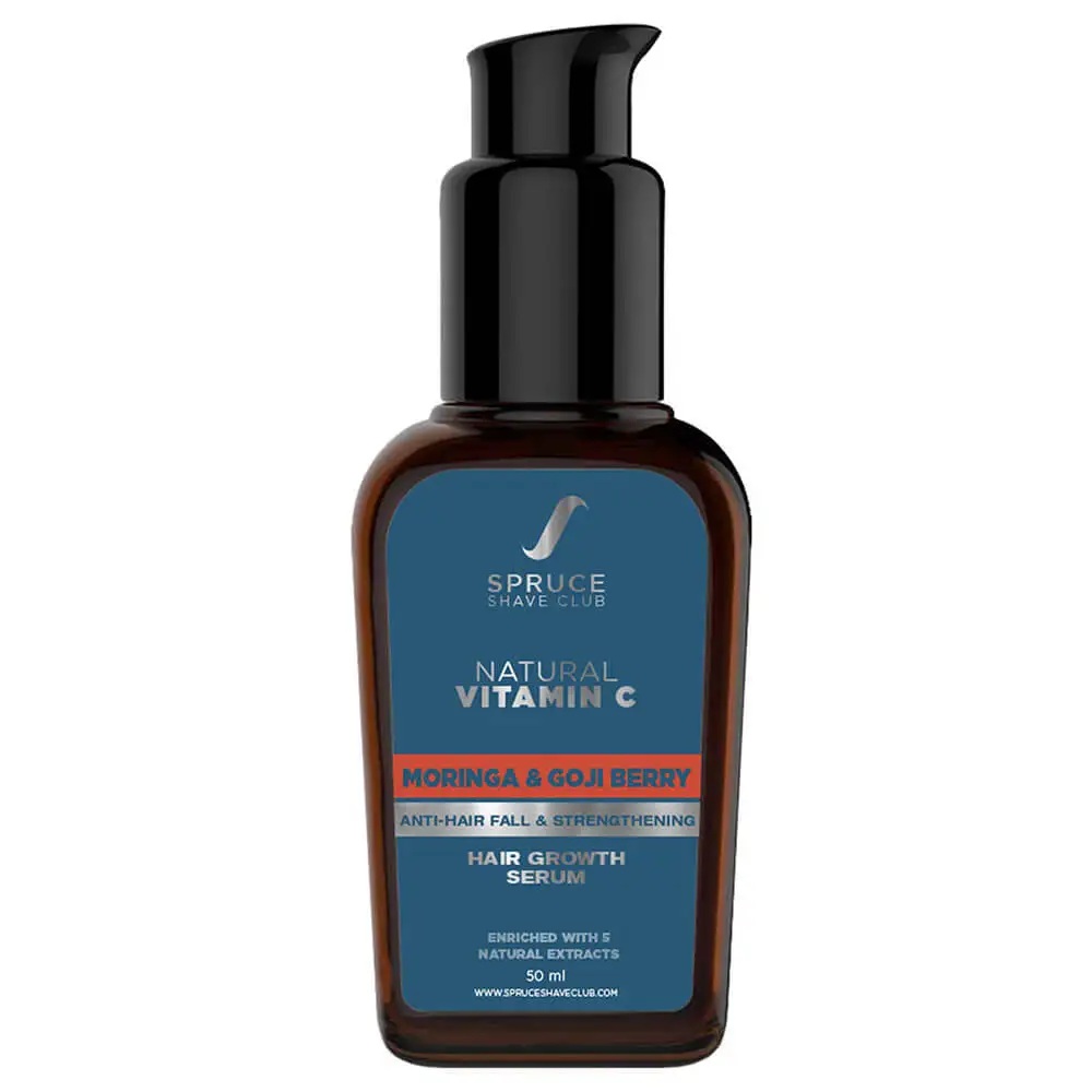 Spruce Shave Club Vitamin C Hair Growth Serum,  50 ml  Moringa & Goji Berry