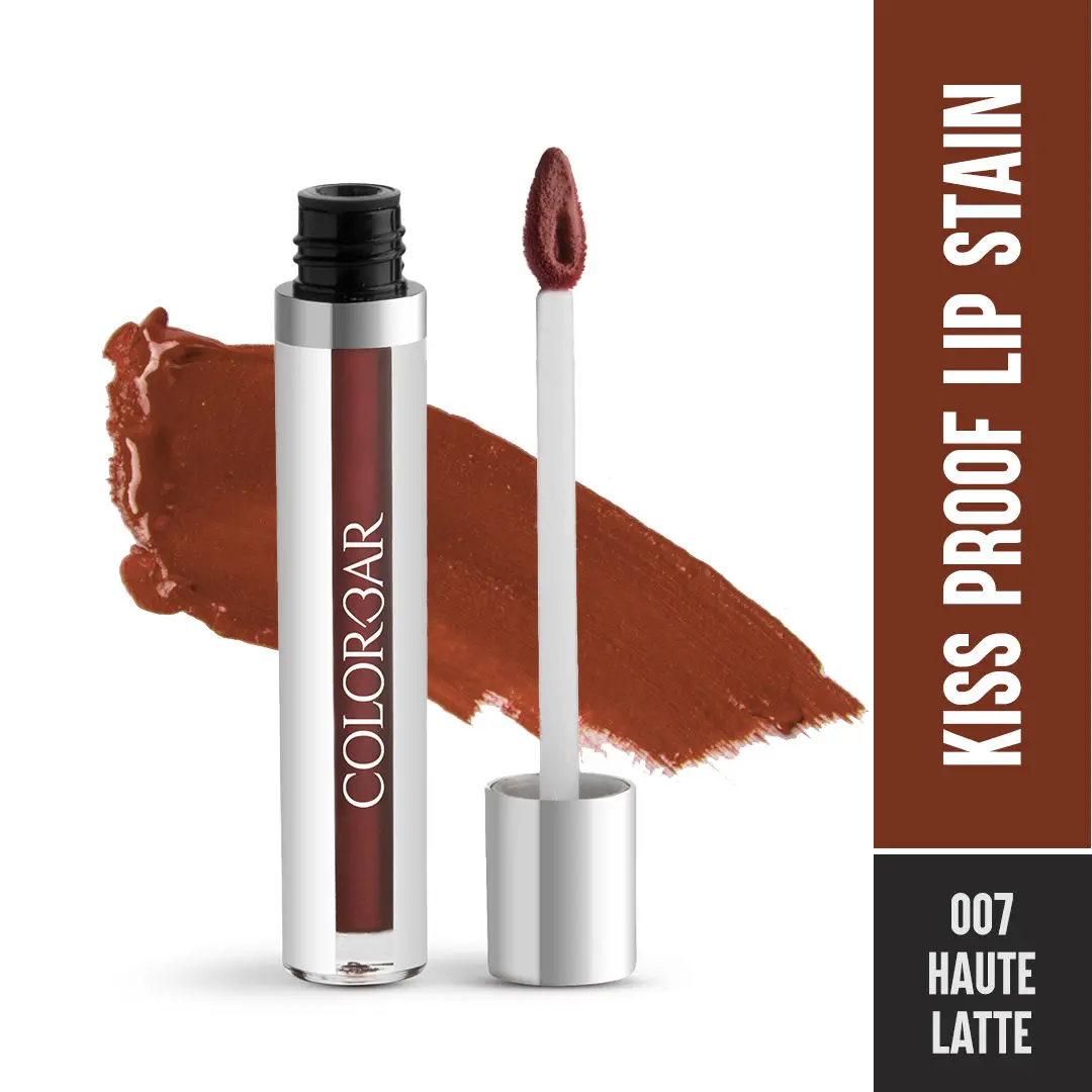 Colorbar Kiss Proof Lip Stain Haute Latte 007 (6.5 ml)