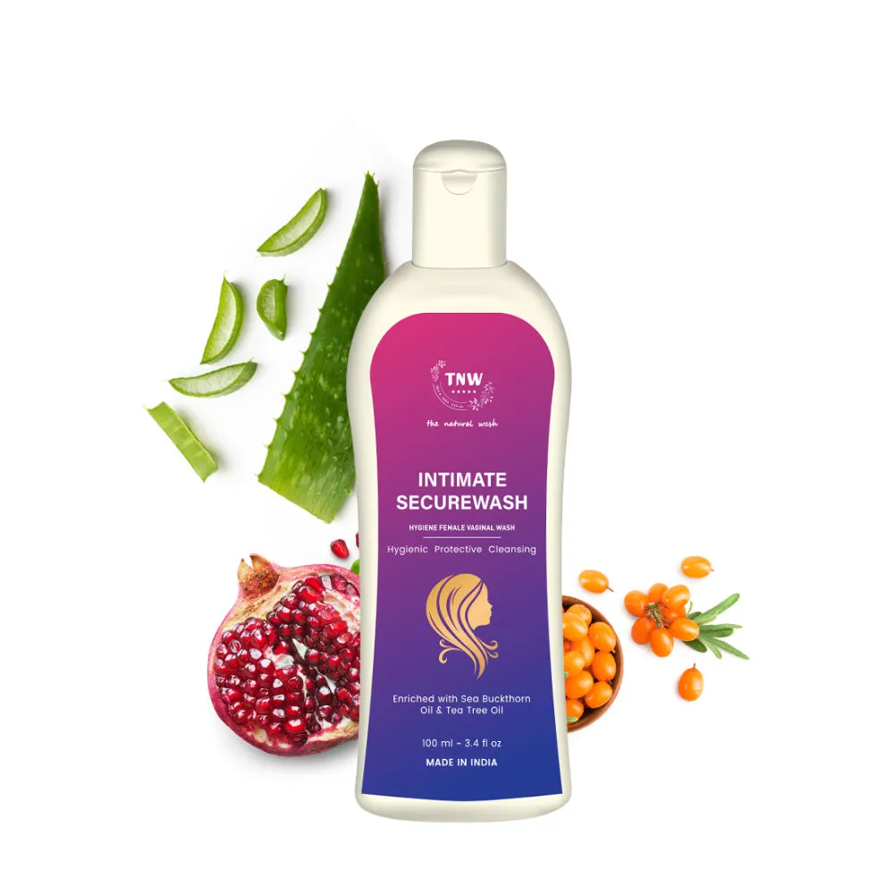 TNW The Natural Wash Intimate Secure Wash with Tea Tree and Sea Buckthorn Oil