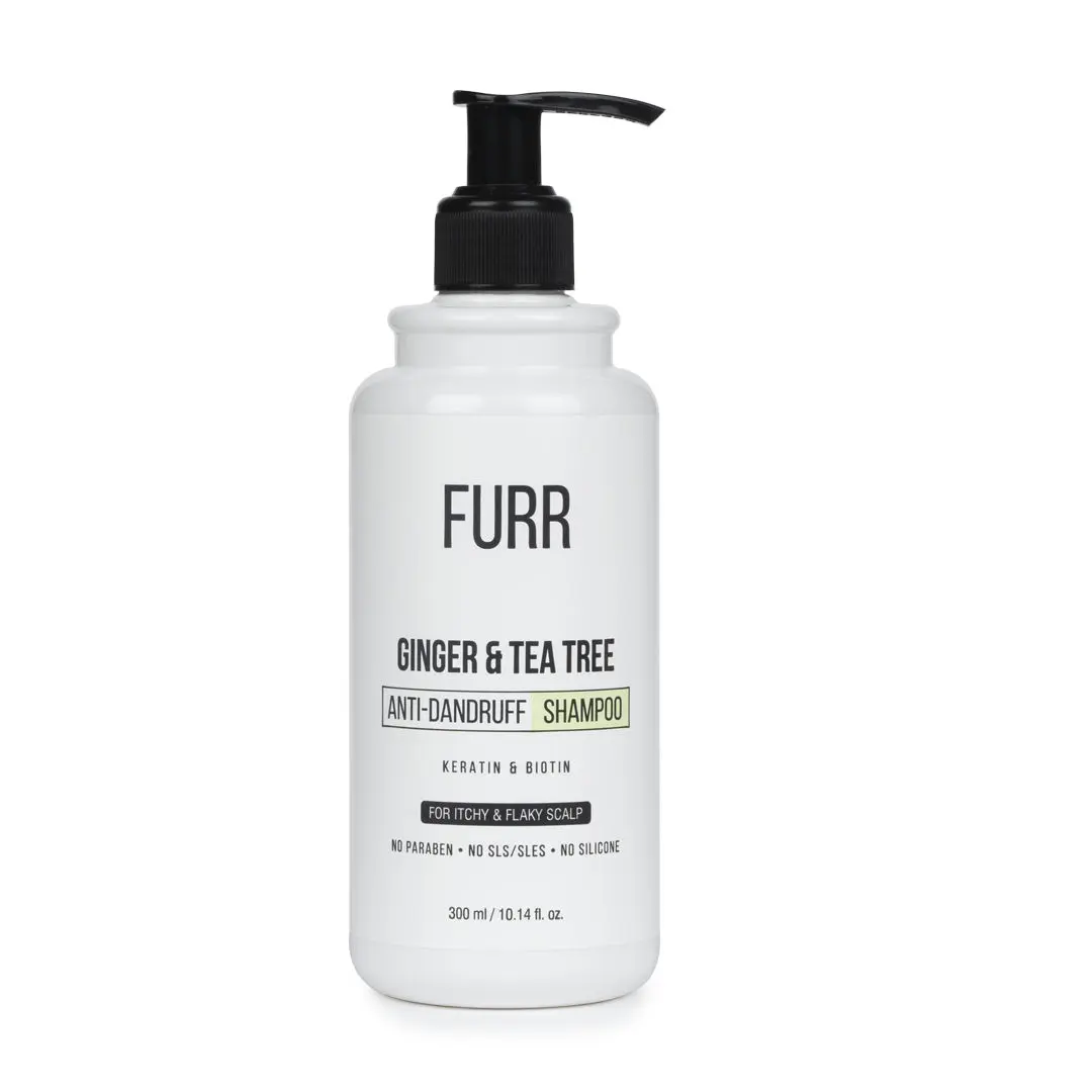 Furr Ginger And Tea Tree Anti Dandruff Shampoo (300 ml)