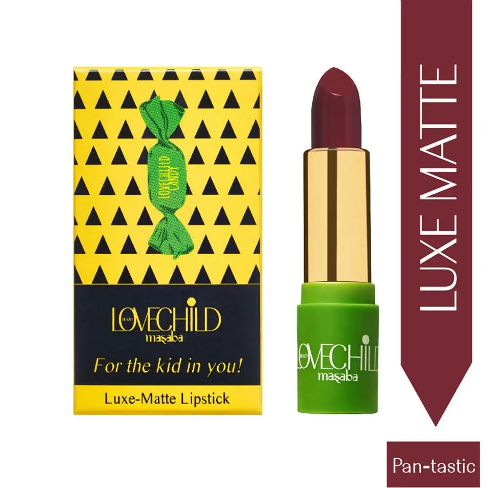 LoveChild Masaba - For the Kid in You! - 12 Paan-tastic - Luxe Matte Lipstick