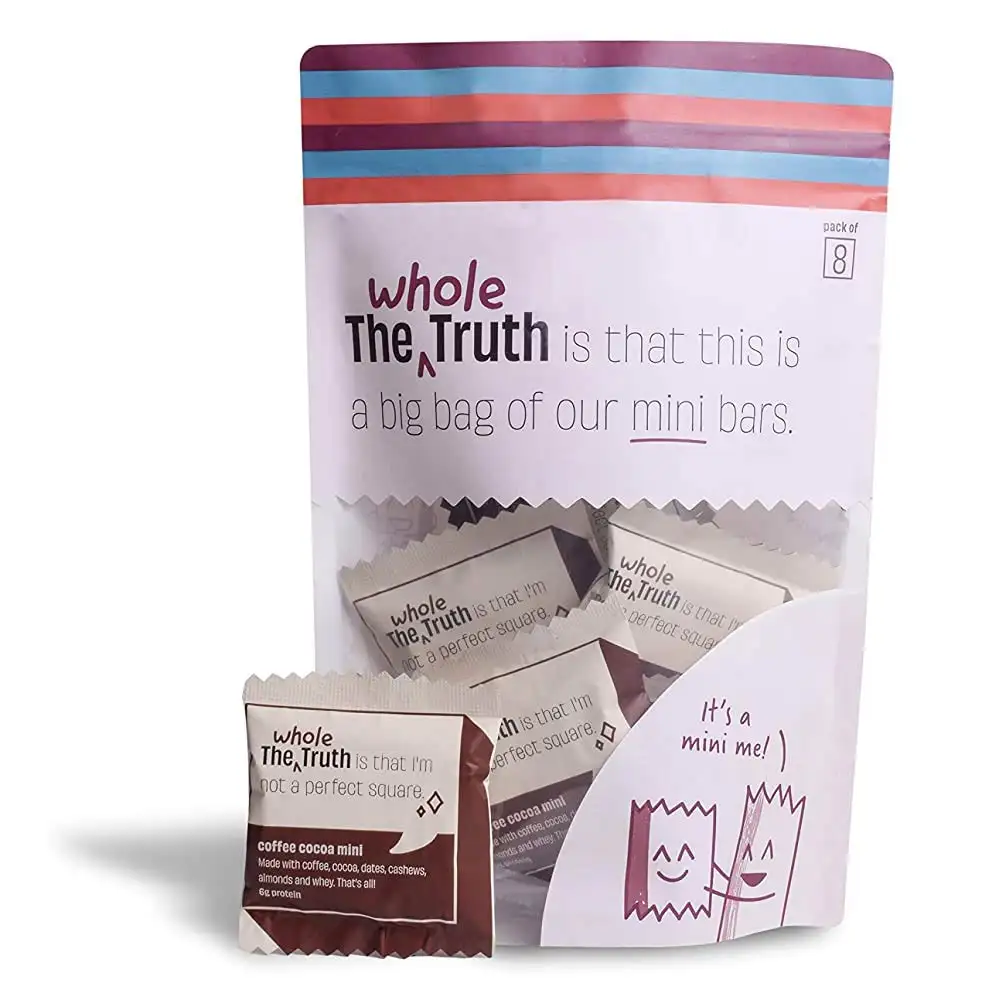 The Whole Truth Mini Protein Bars,  8 bar(s)  Coffee Cocoa