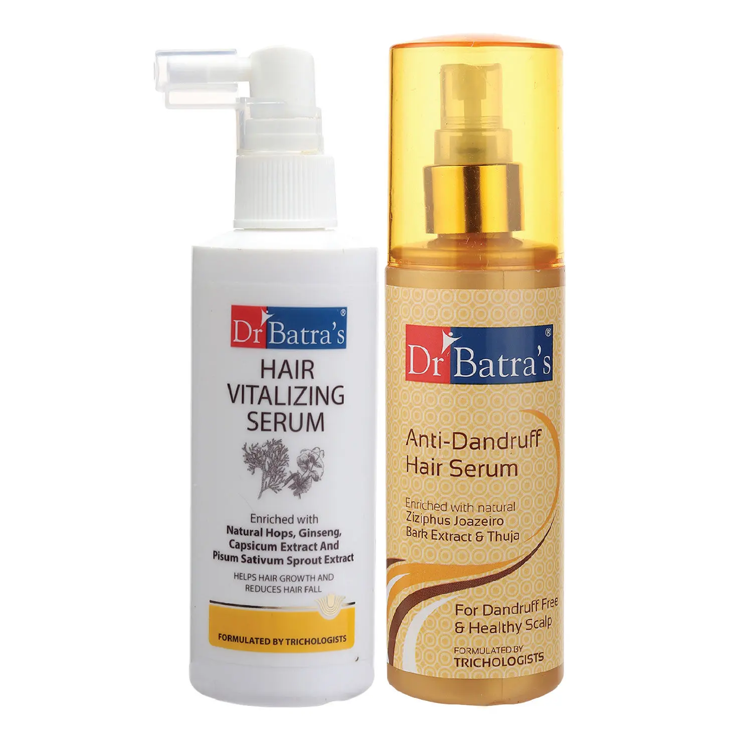 Dr Batra's Anti Dandruff Hair Serum and Hair Vitalizing Serum 125 ml