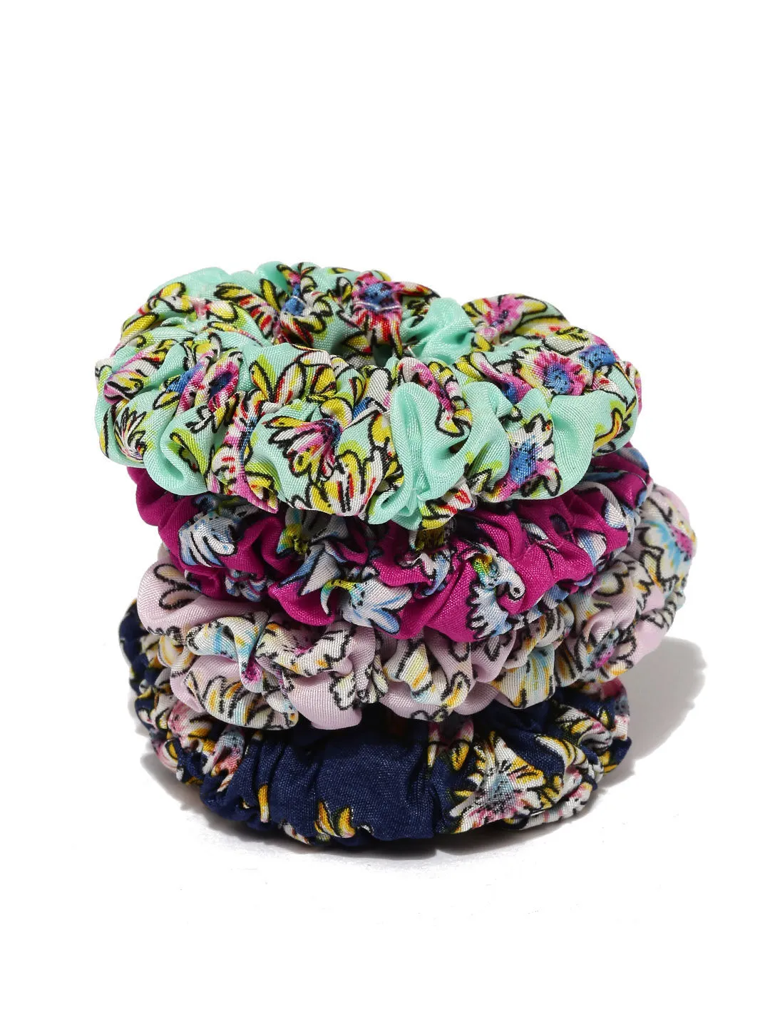 Toniq Nature Love Printed Scrunchies