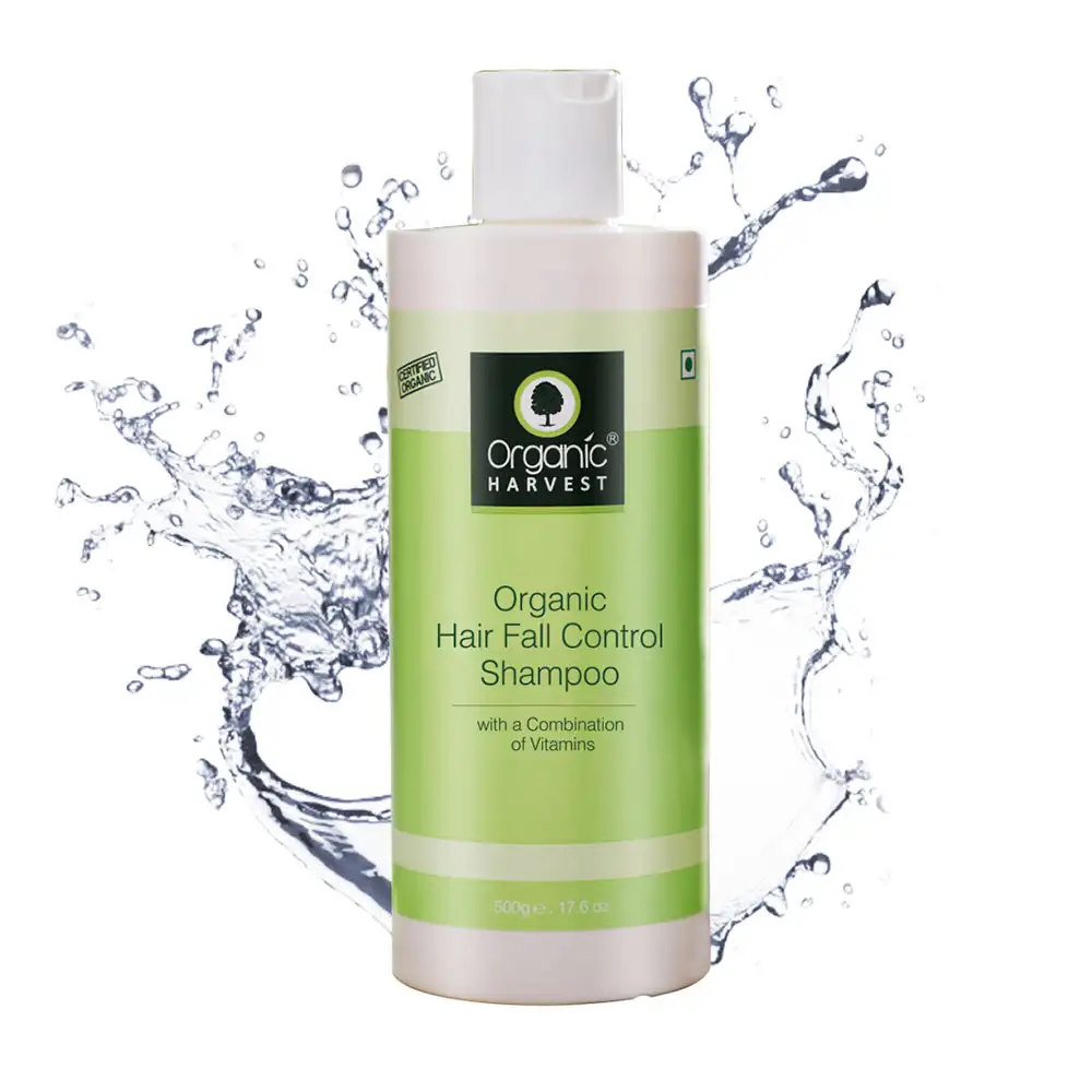 Organic Harvest Organic Hair Fall Control Shampoo,  500 ml  Natural