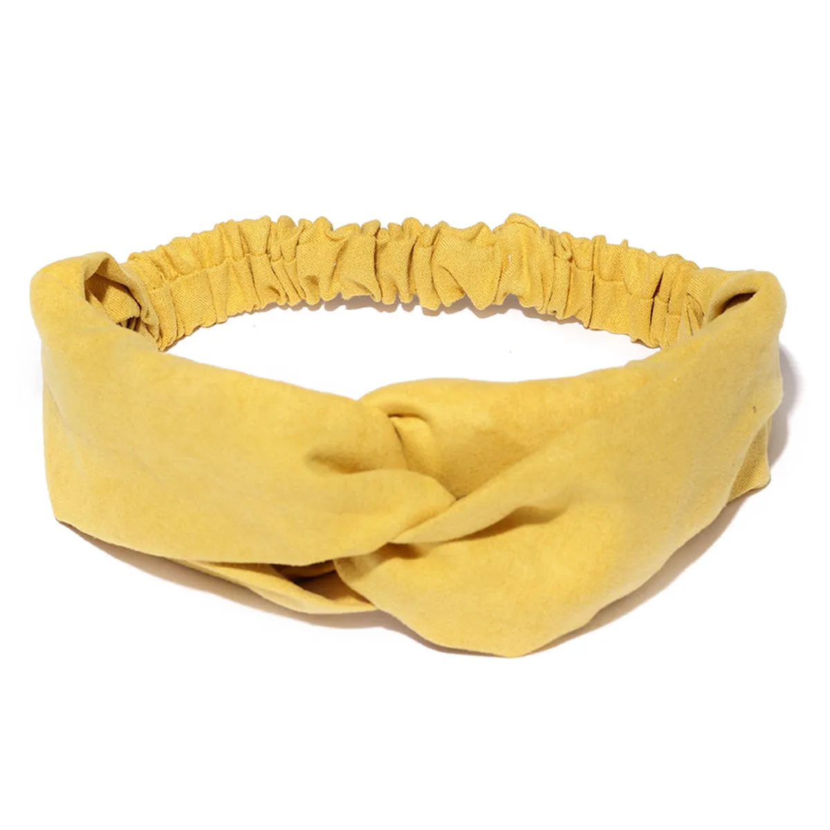 Toniq Mustard Yellow Solid Hairband