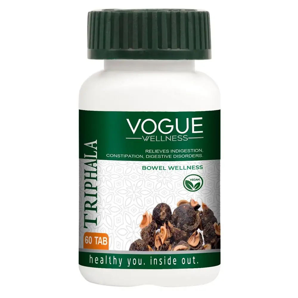 Vogue Wellness Triphala,  60 tablet(s)