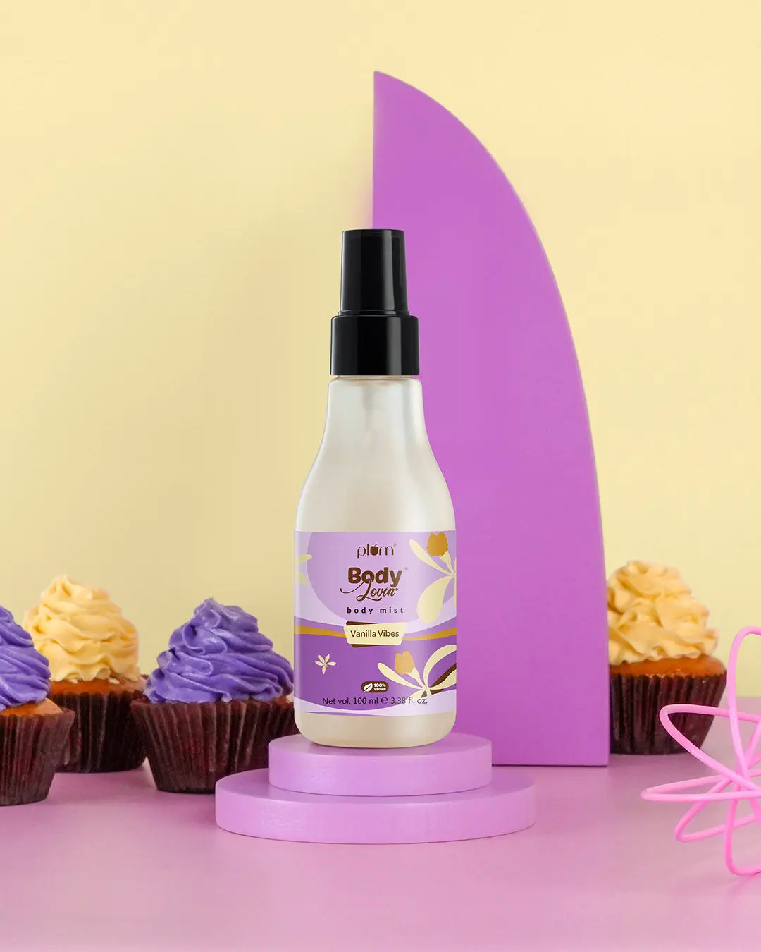 Plum BodyLovin' Vanilla Vibes Body Mist (100 ml) | Vanilla Fragrance | Perfume Body Spray