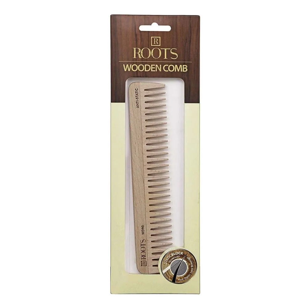 Roots Wooden Comb No - WD90