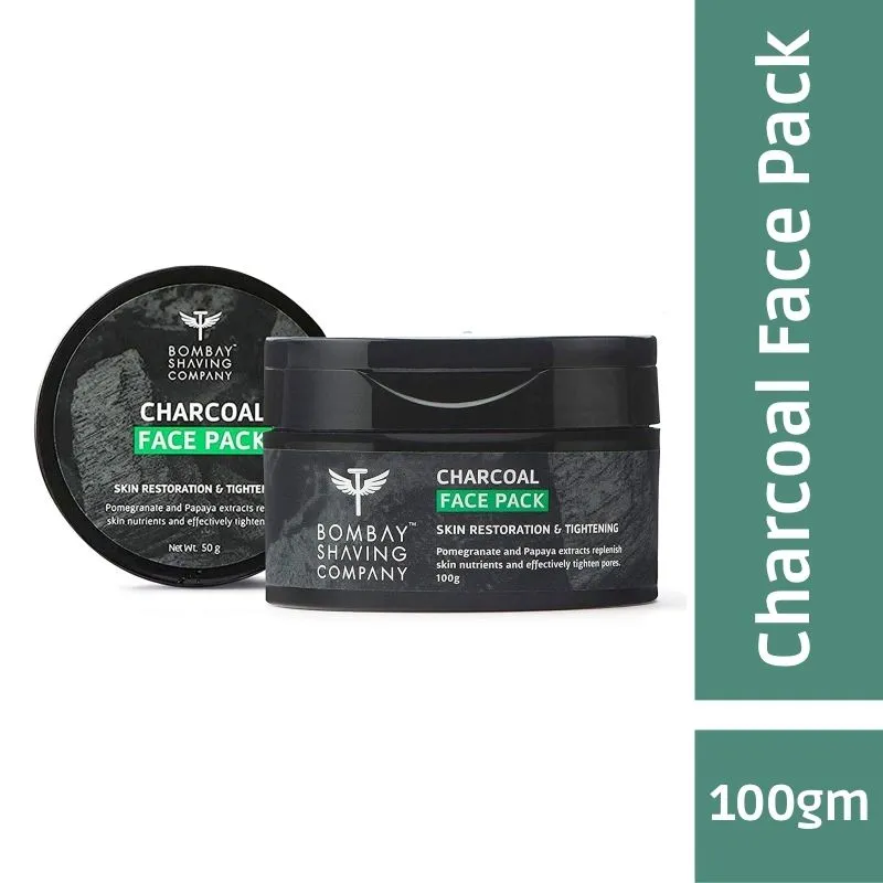 Bombay Shaving Company Charcoal Face Pack