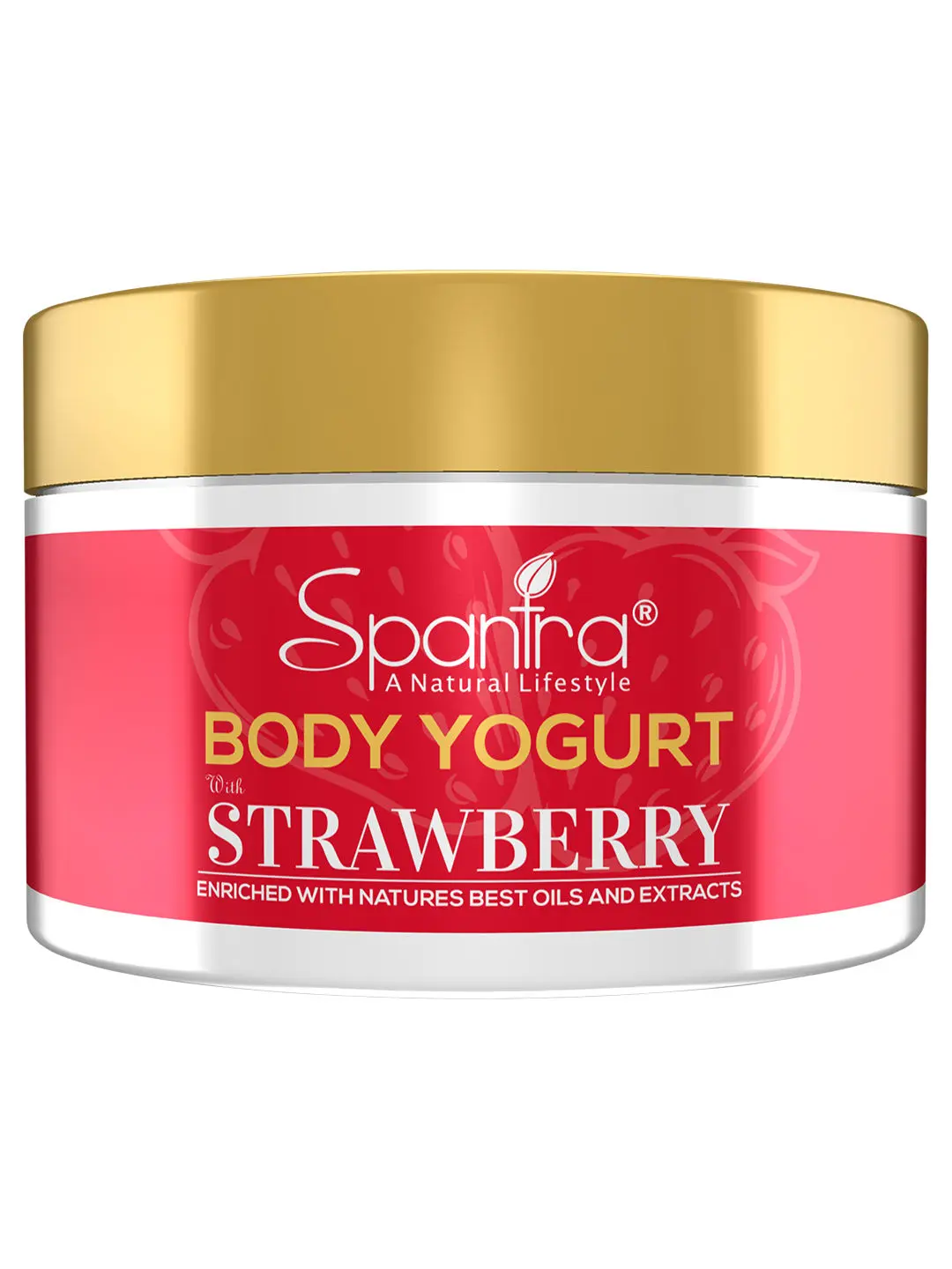 Spantra Strawberry Body Yogurt (250 g)