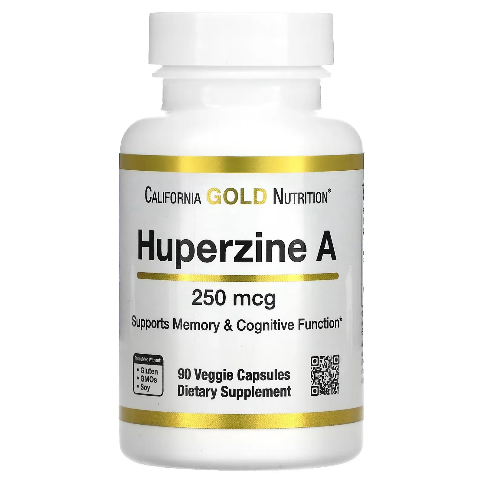 Huperzine A, 250 mcg , 90 Veggie Capsules