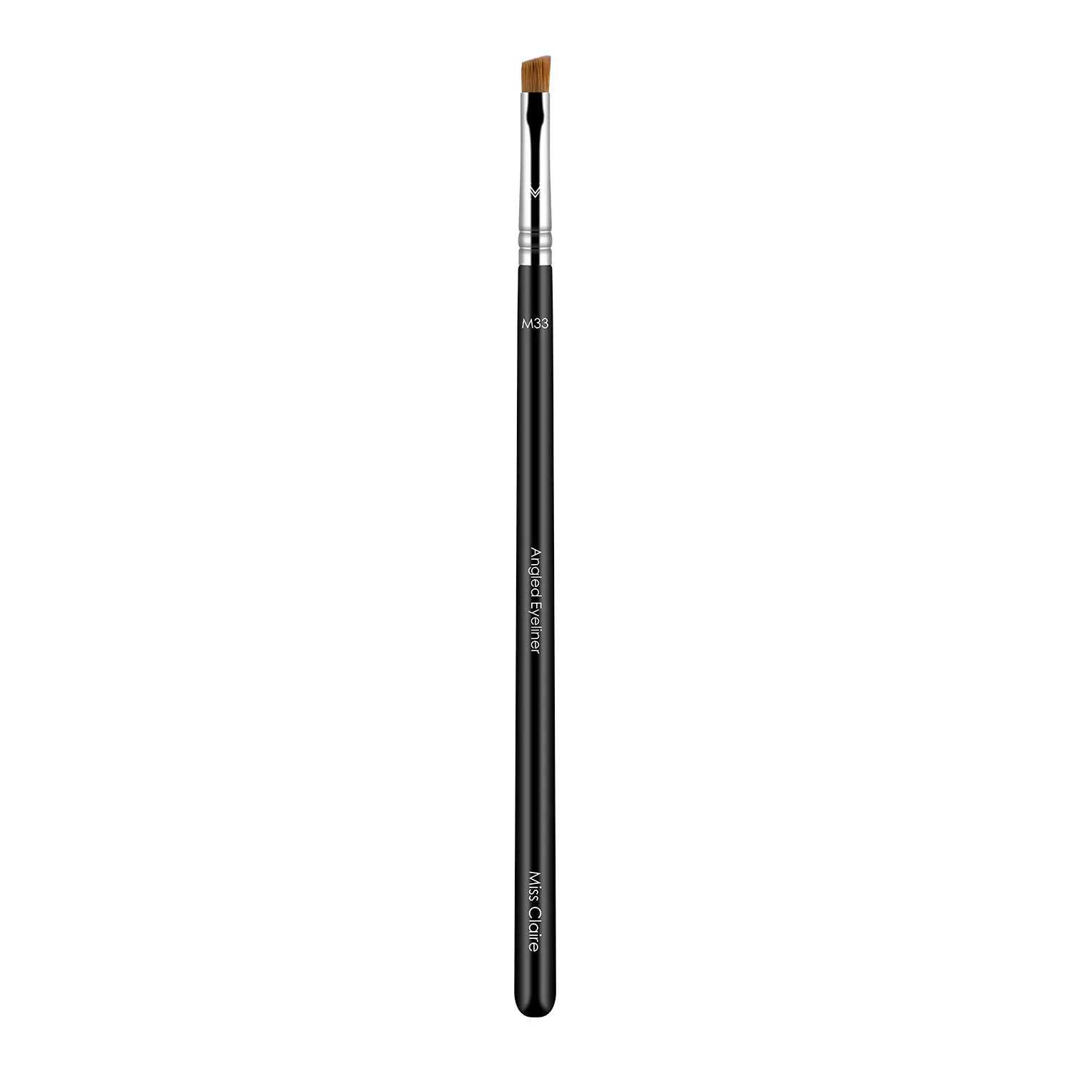 Miss Claire M33 - Angled Eyeliner Brush (s) - Chrome