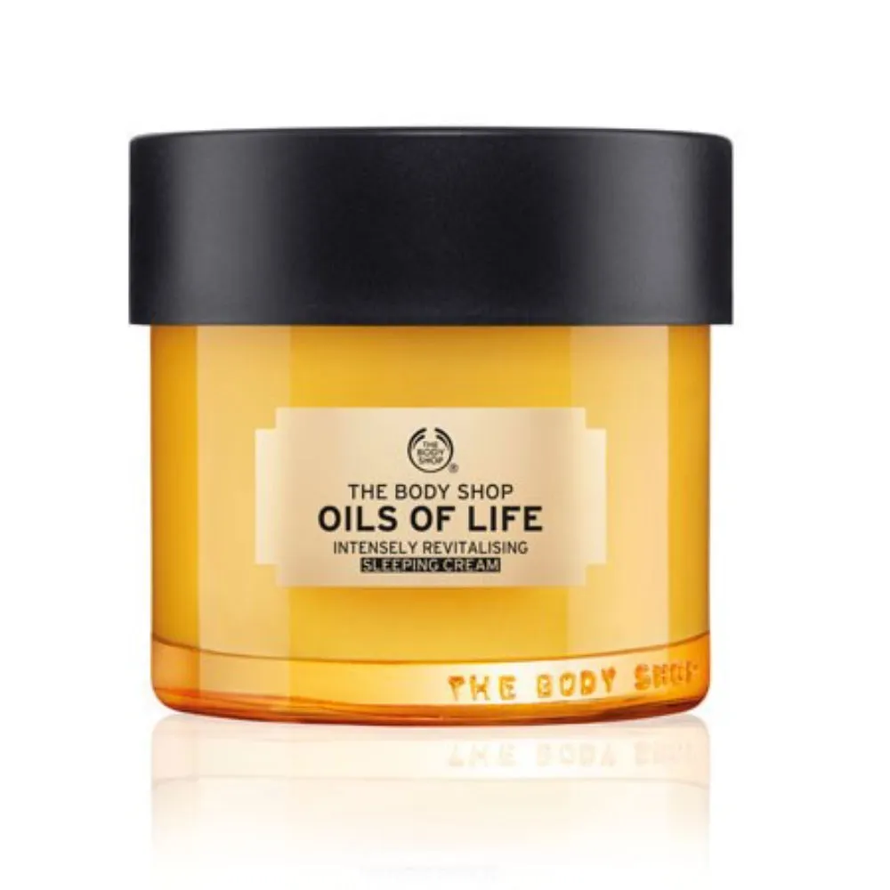 The Body Shop Oils Of Life Sleeping Cream